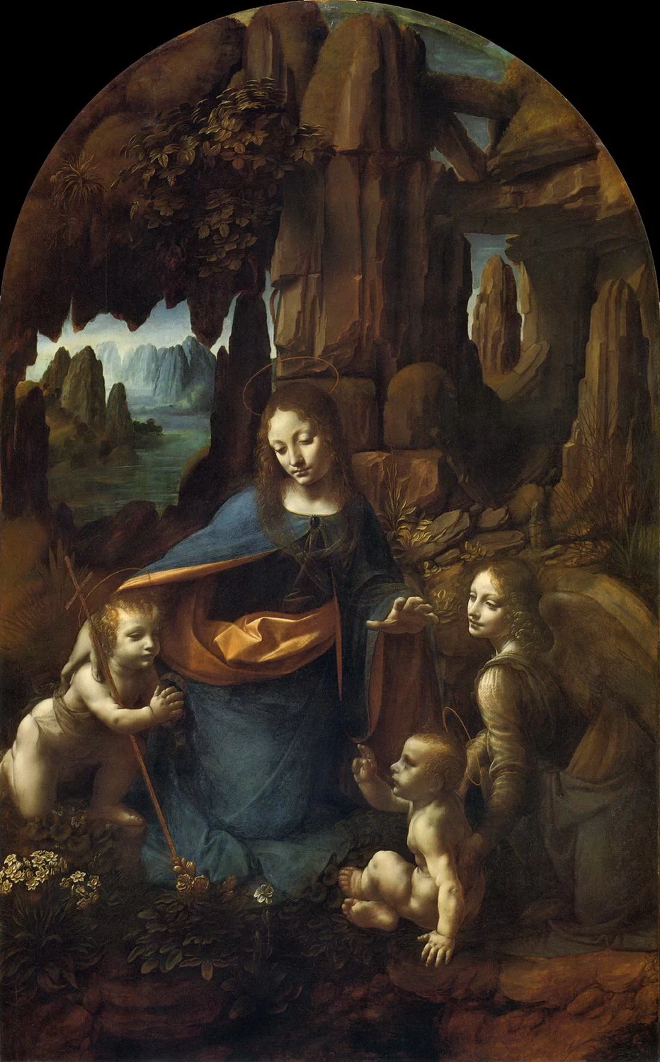 22-La vergine delle rocce-National Gallery, London